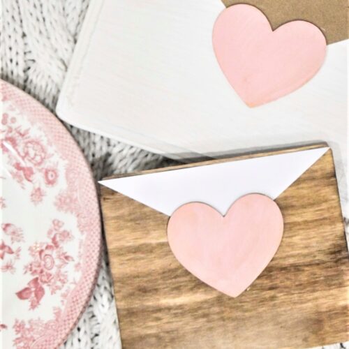 easy wooden love letter valentine  diy